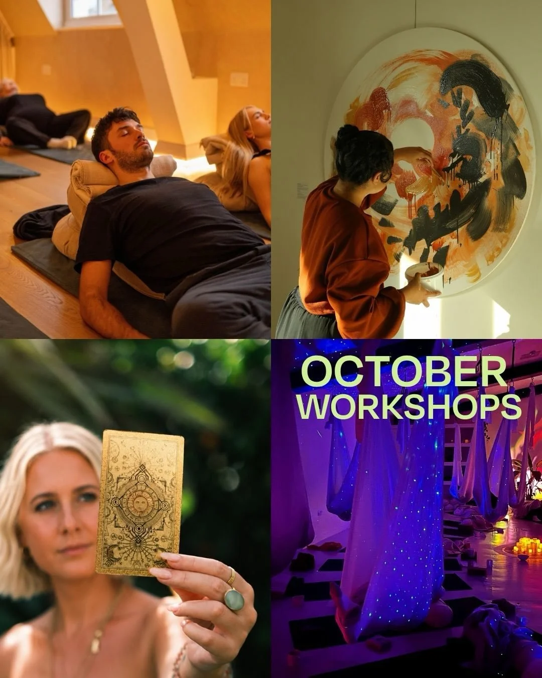 Welcome to Libra szn 💗⚖️ rules by Venus the planet of love, this season is all about harmony, connection and balance. We have a full schedule for this month and along with all our classes, you&rsquo;re pretty much covered for everything you need or 