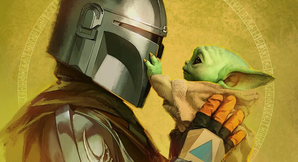 Madalorian and Grogu - Horizontal