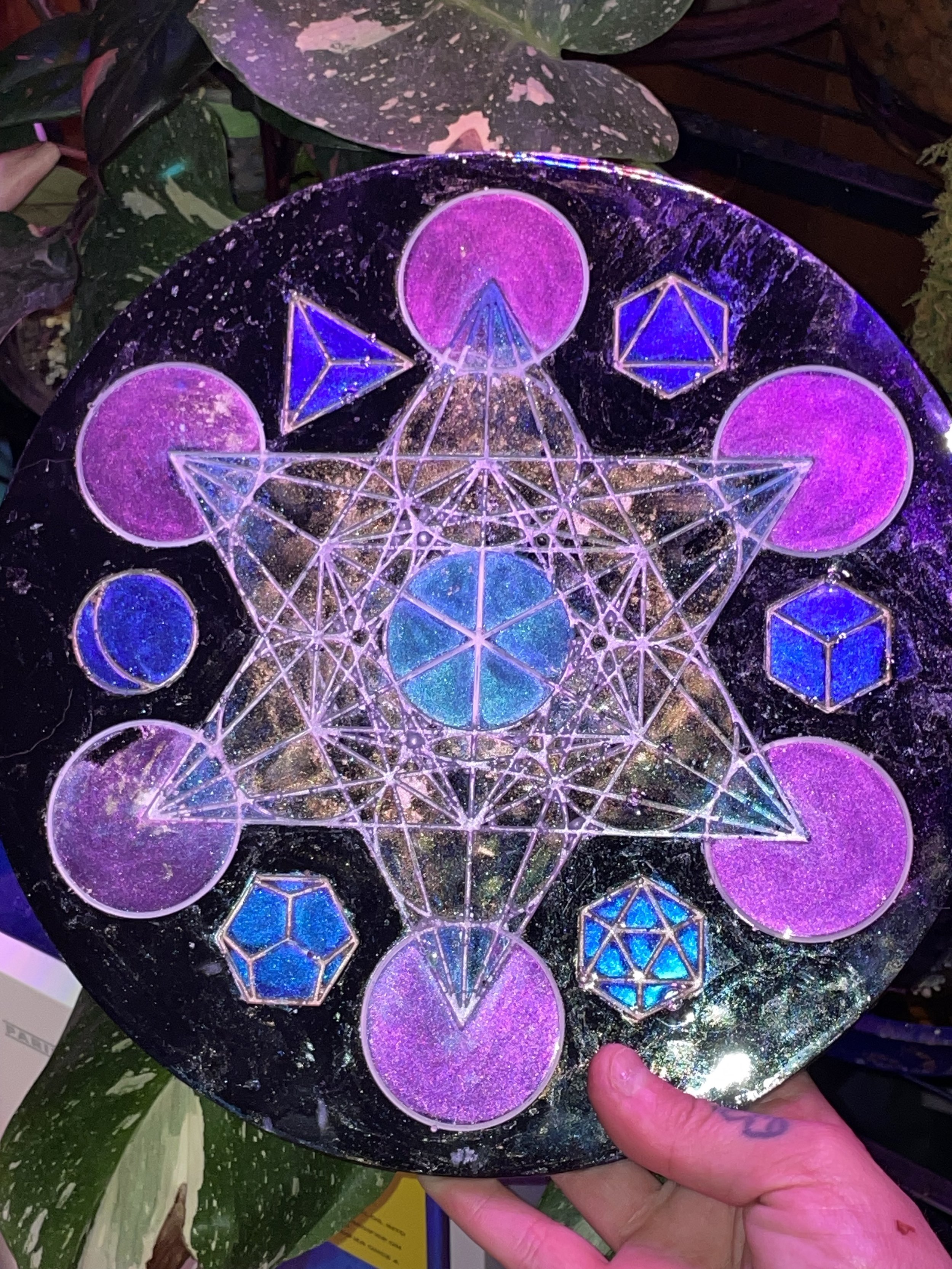 Geometric Circle Tray