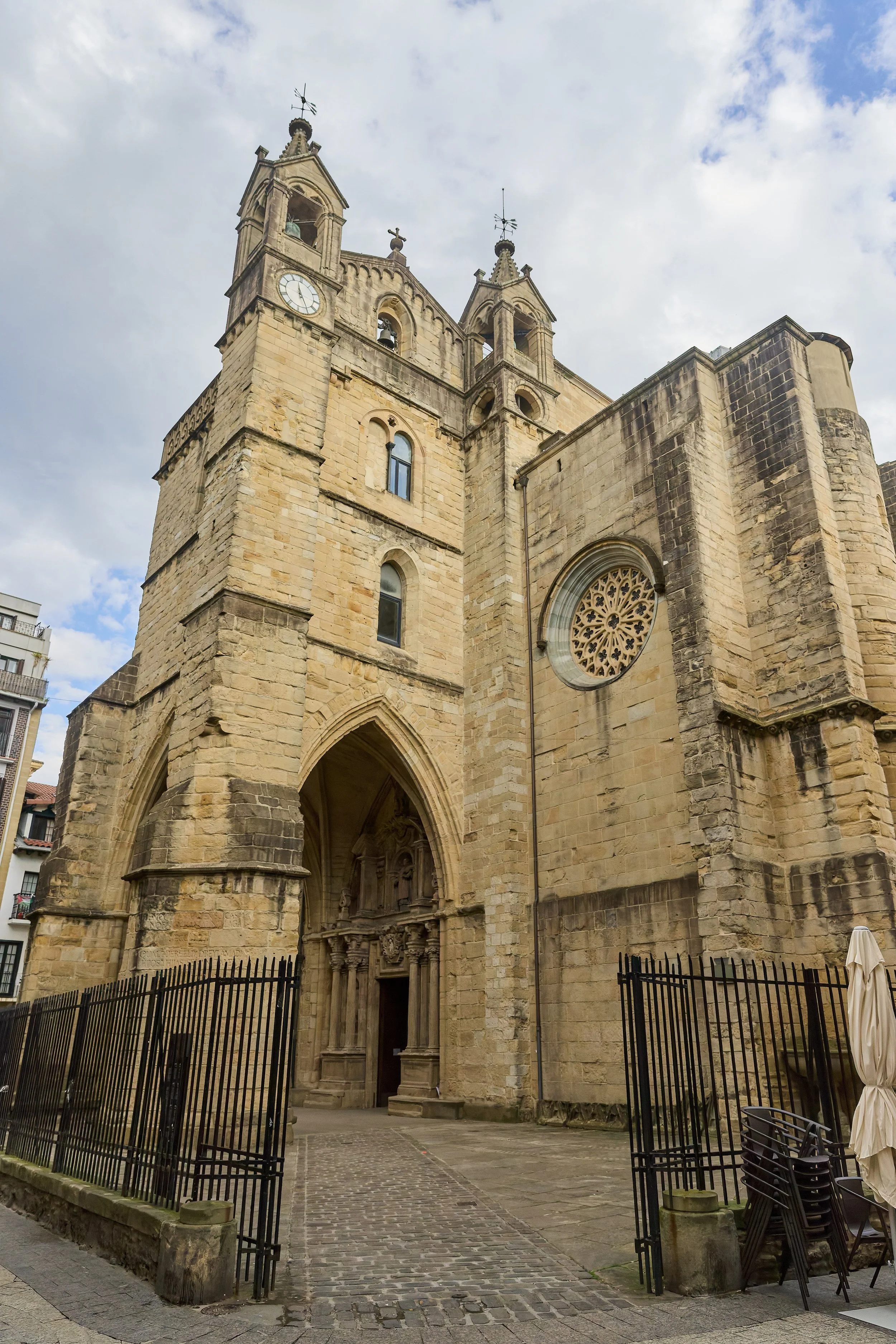 San Sebastián, Spain-St Vincents Church