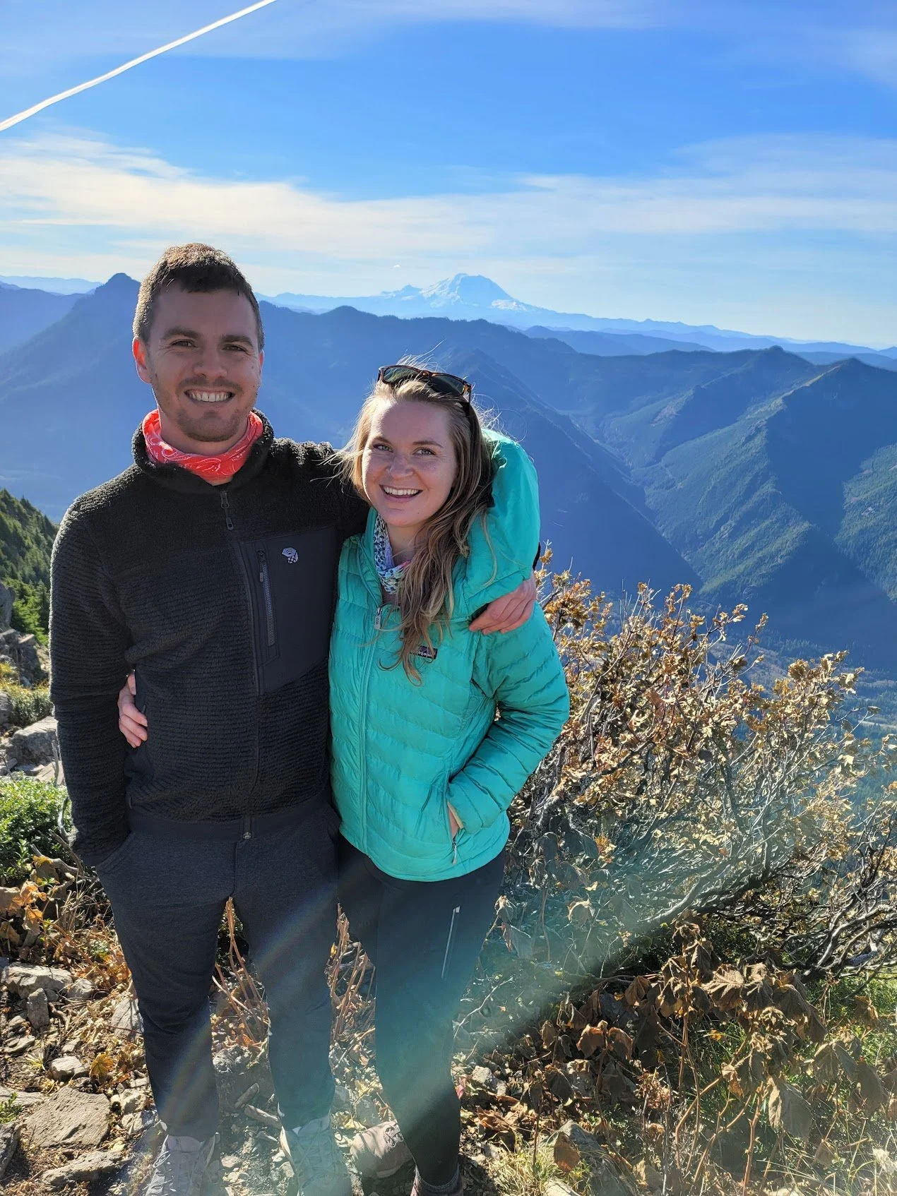 After hiking Mailbox Peak.  October 2020