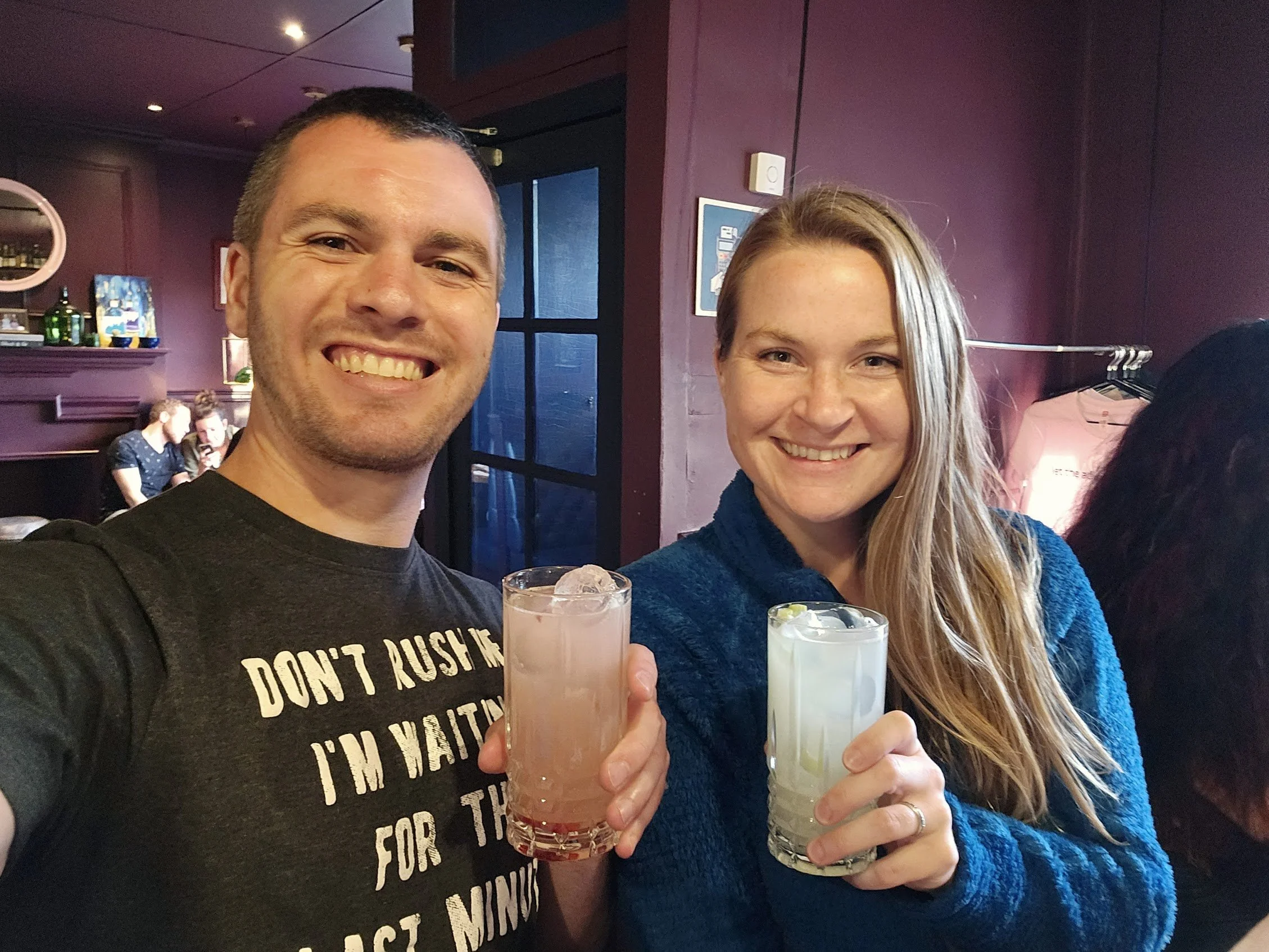 Last Hope Distillery in Puerto Natales, Chile.  Worth the wait!  December 2023