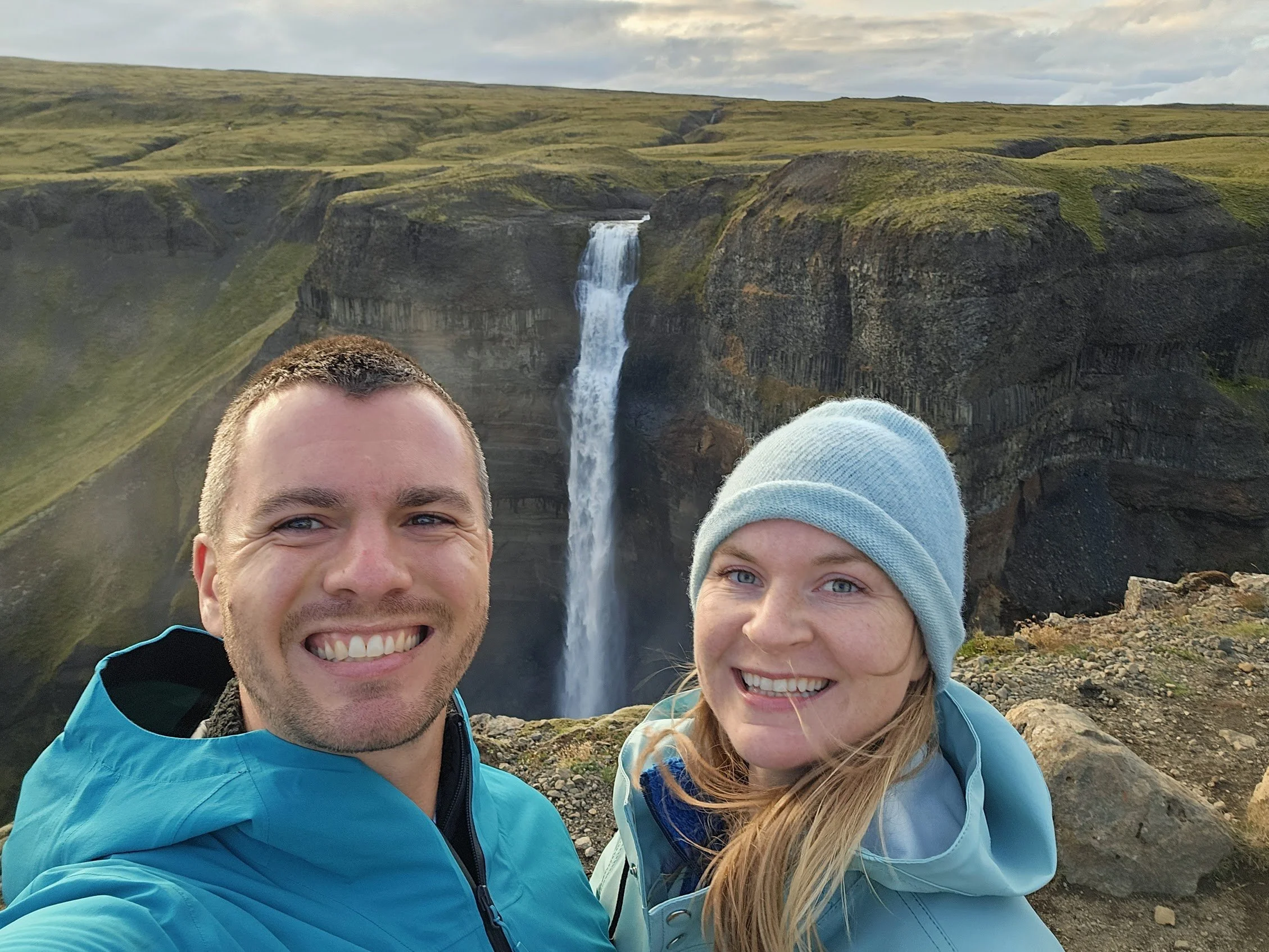 Haifoss, Iceland!  August 2023