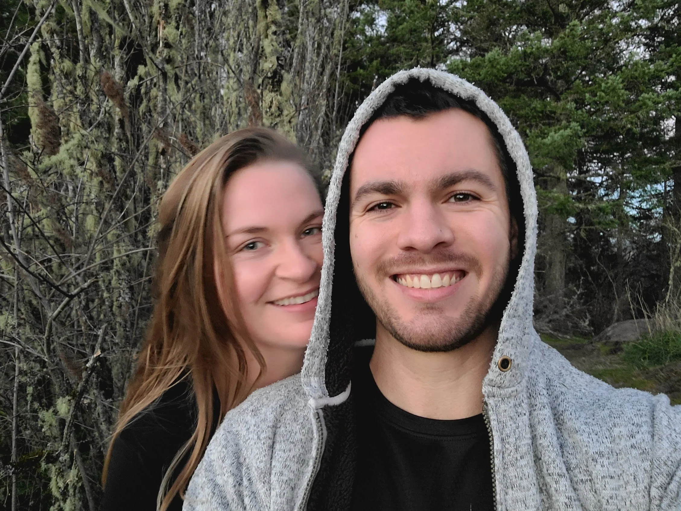 Beat the sun run up to Echo Peak near our house. Nov 2020