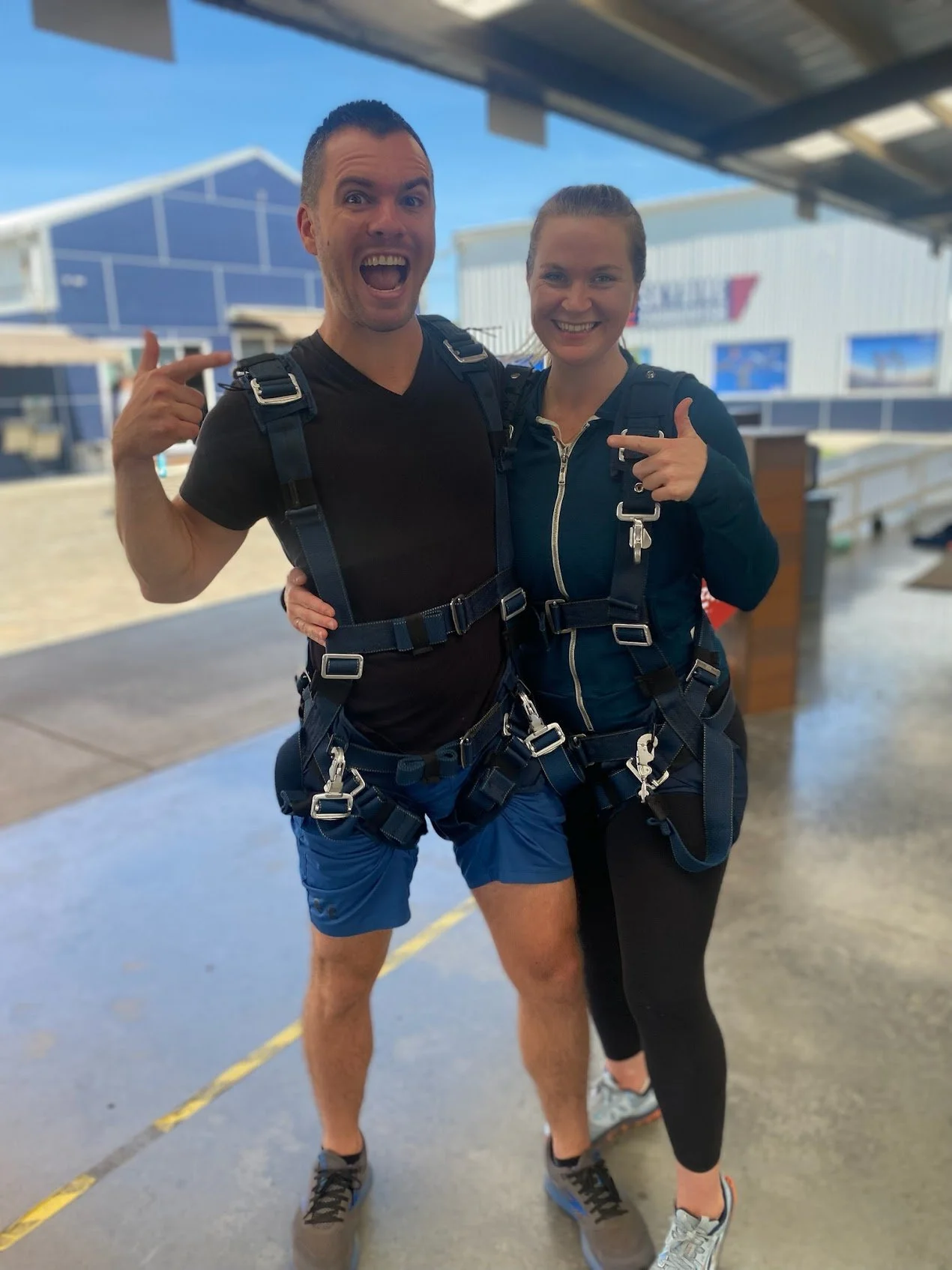 Second time skydiving!  August 2023