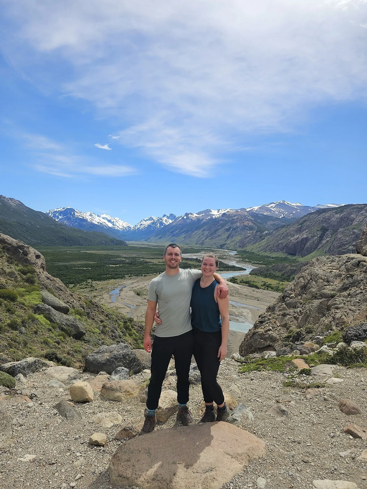 Hike to Fitz Roy, El Chalten, Argentina.  December 2023