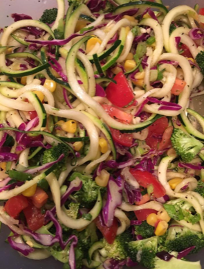 Summer Zoodle Salad