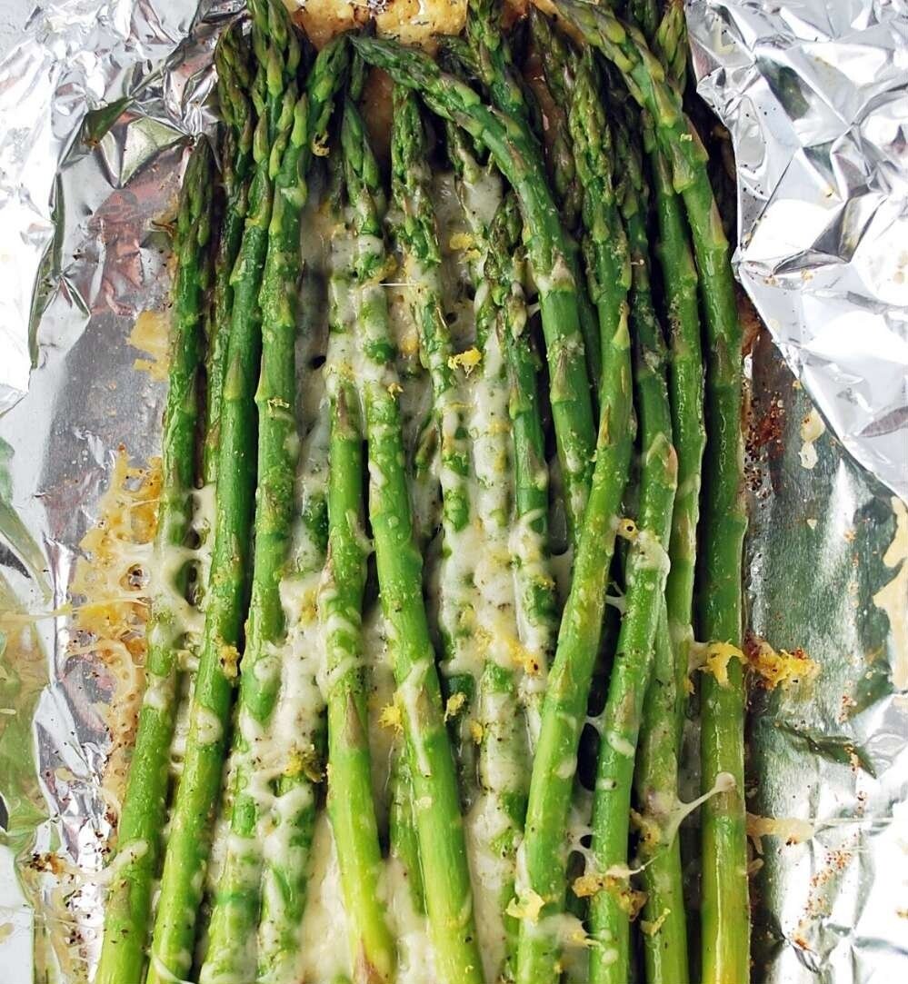Grilled Asparagus Packets