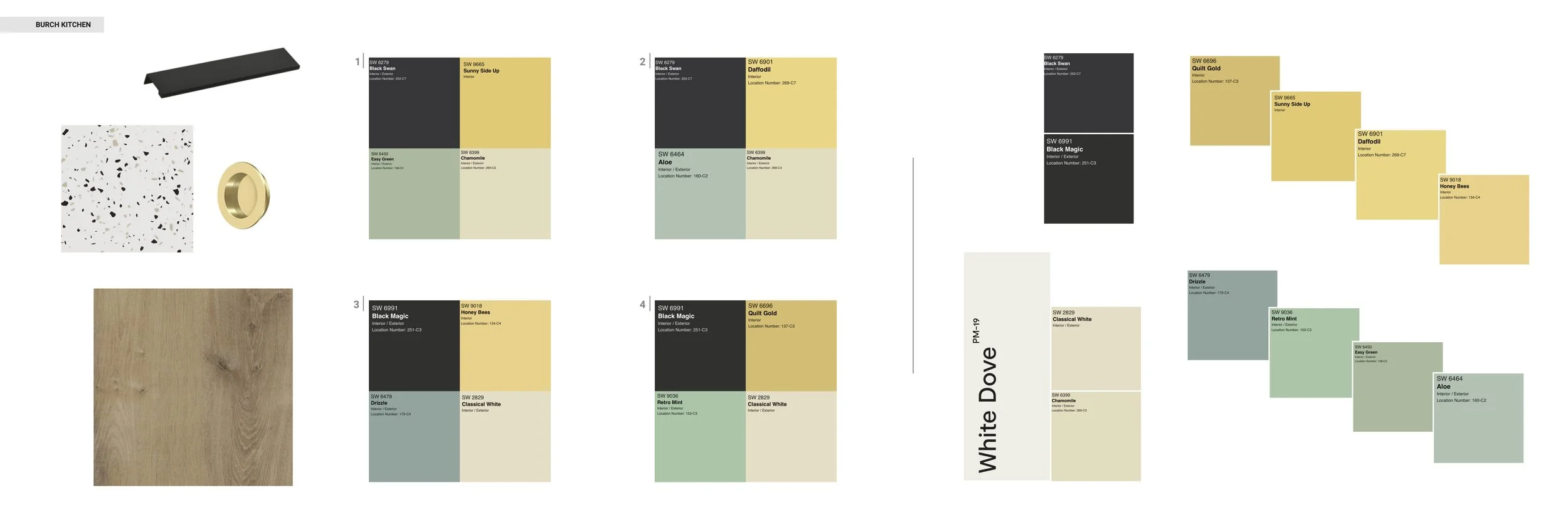 Colors / materials 1