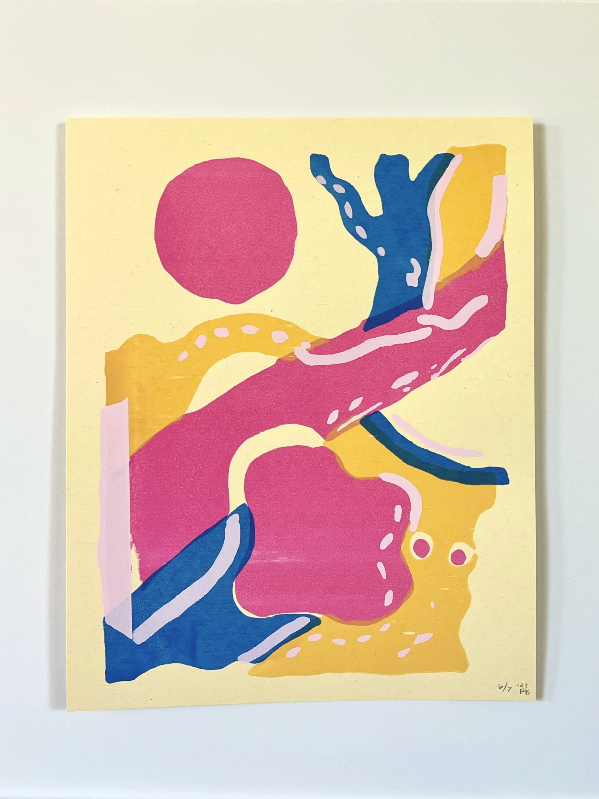 Moon Dream in Yellow