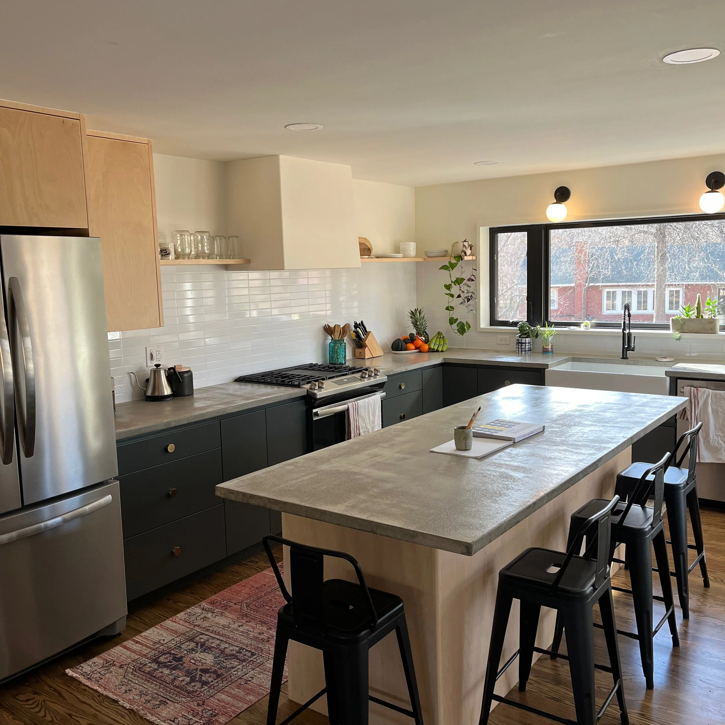 Ranch Kitchen + Living