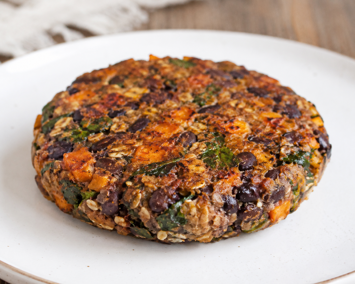 Black Bean + Sweet Potato Patties