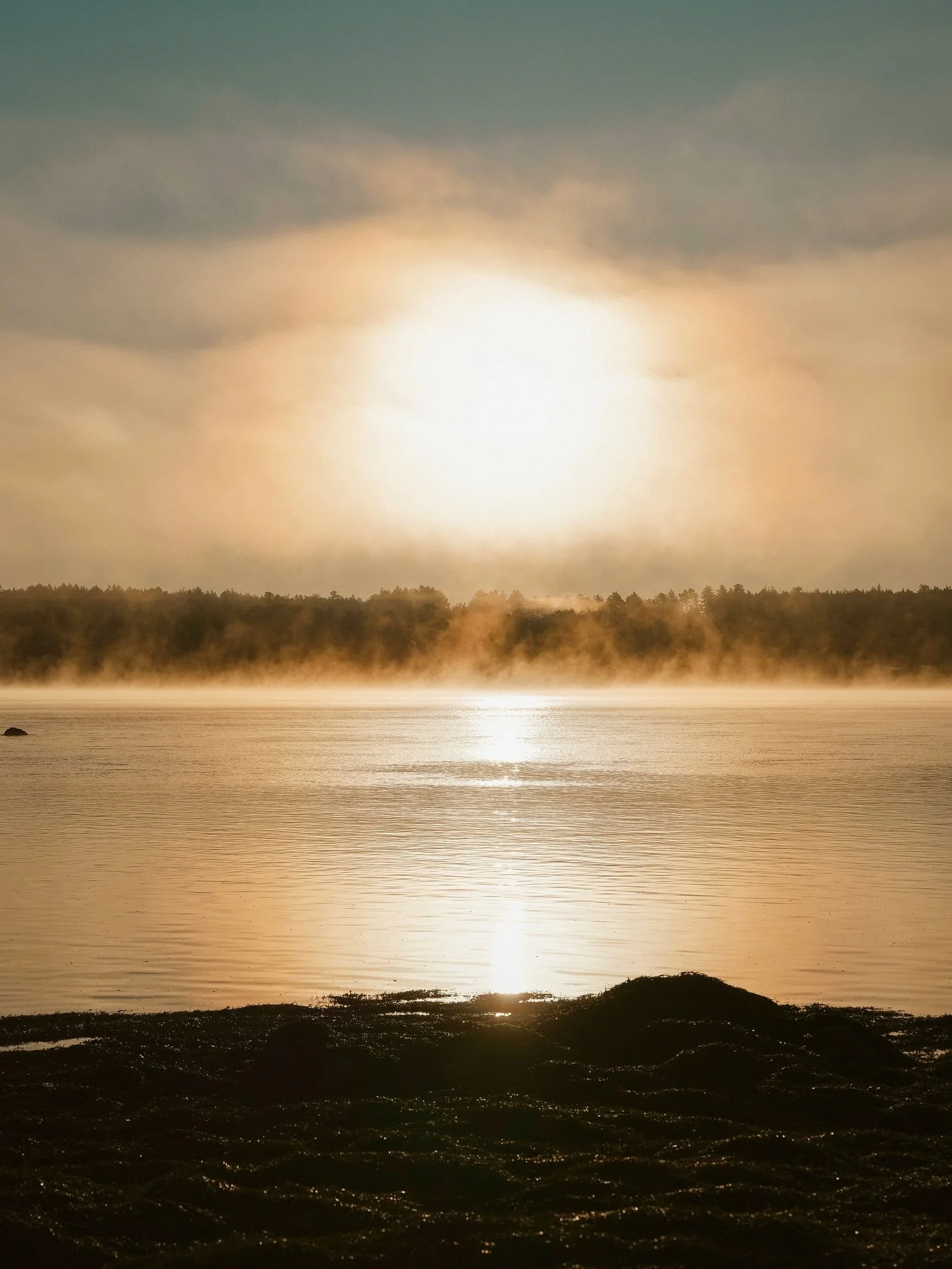 For the love of sea smoke and sunrises