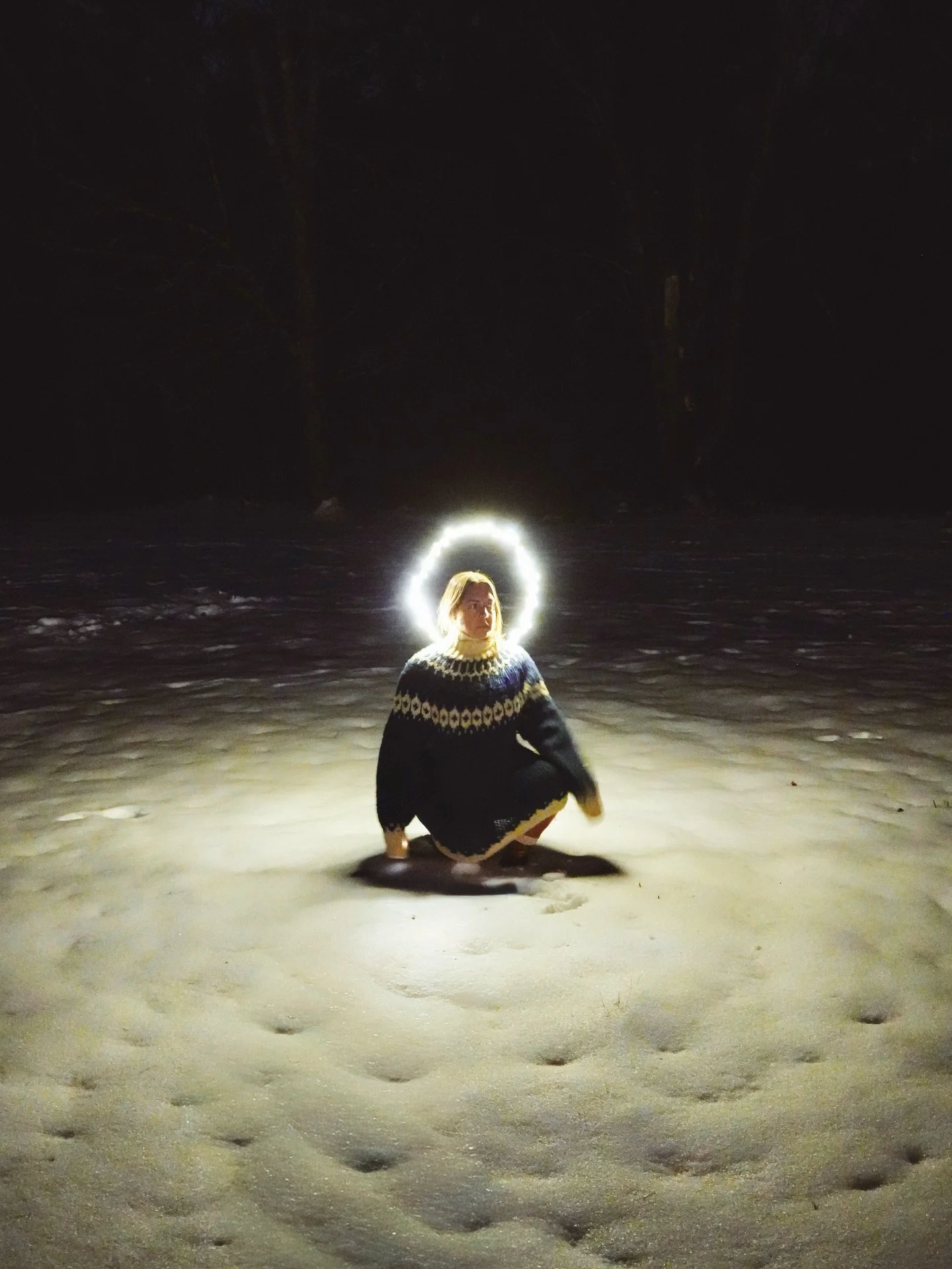 Self Portrait of the Month 05: The darkest days of the year 💡