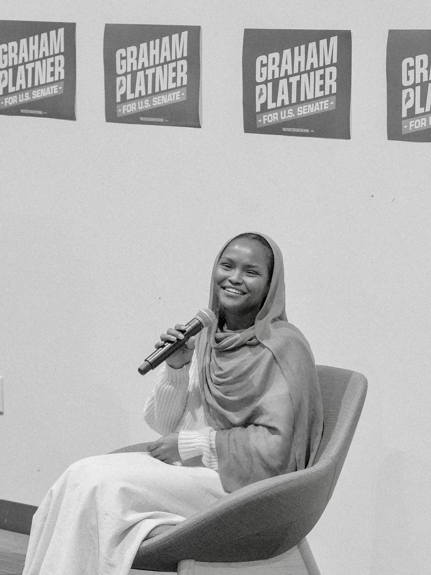 Sharing a few moments from Thursday&rsquo;s conversation on essential issues with women leaders and @grahamformaine. 

Extra special thanks to panelists:

- Safiyah Khalid, Co-Founder and Executive Director of @coamaine + the first Somali-American to