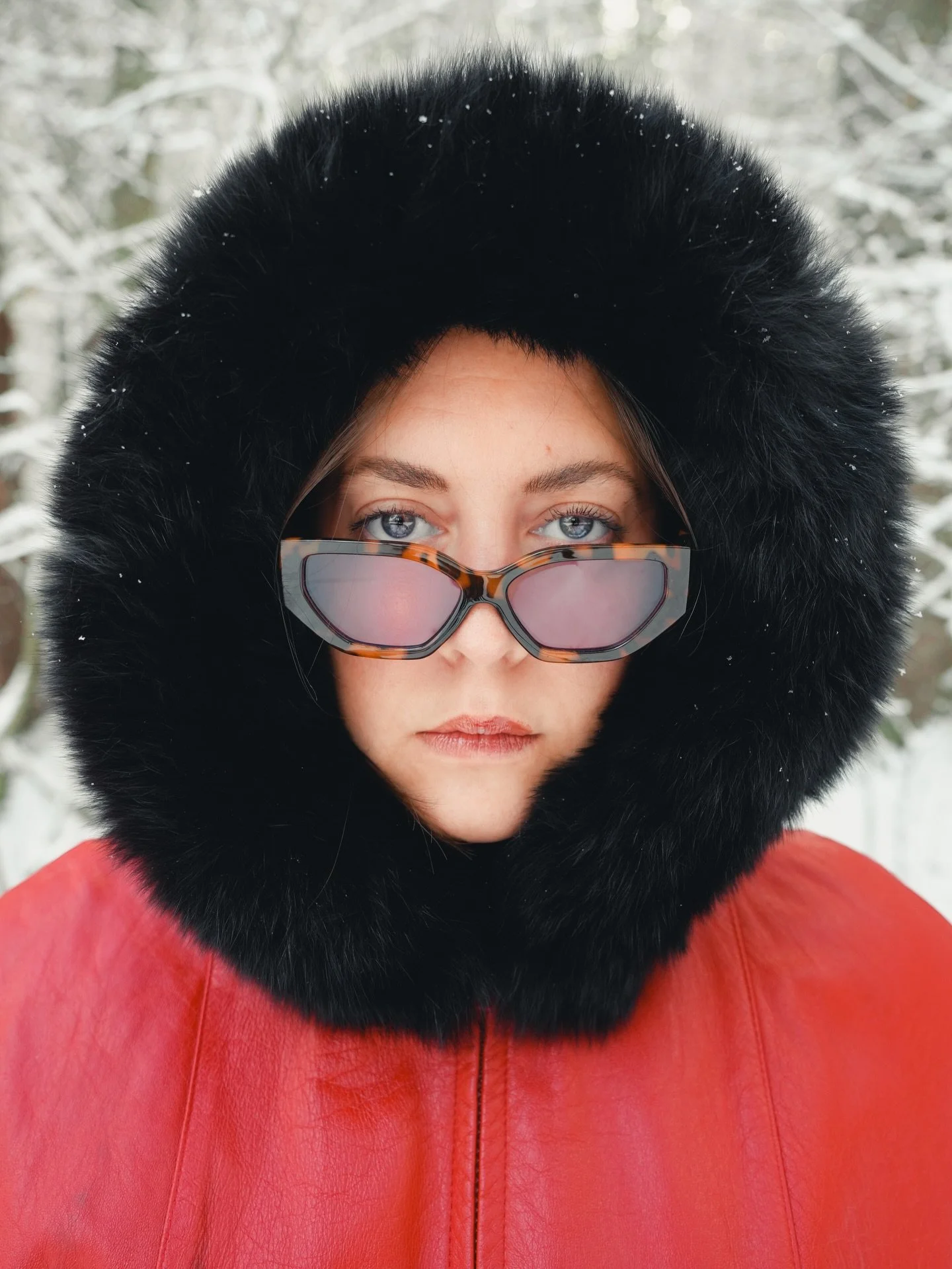 Self Portrait of the Month 06: Winter Lady