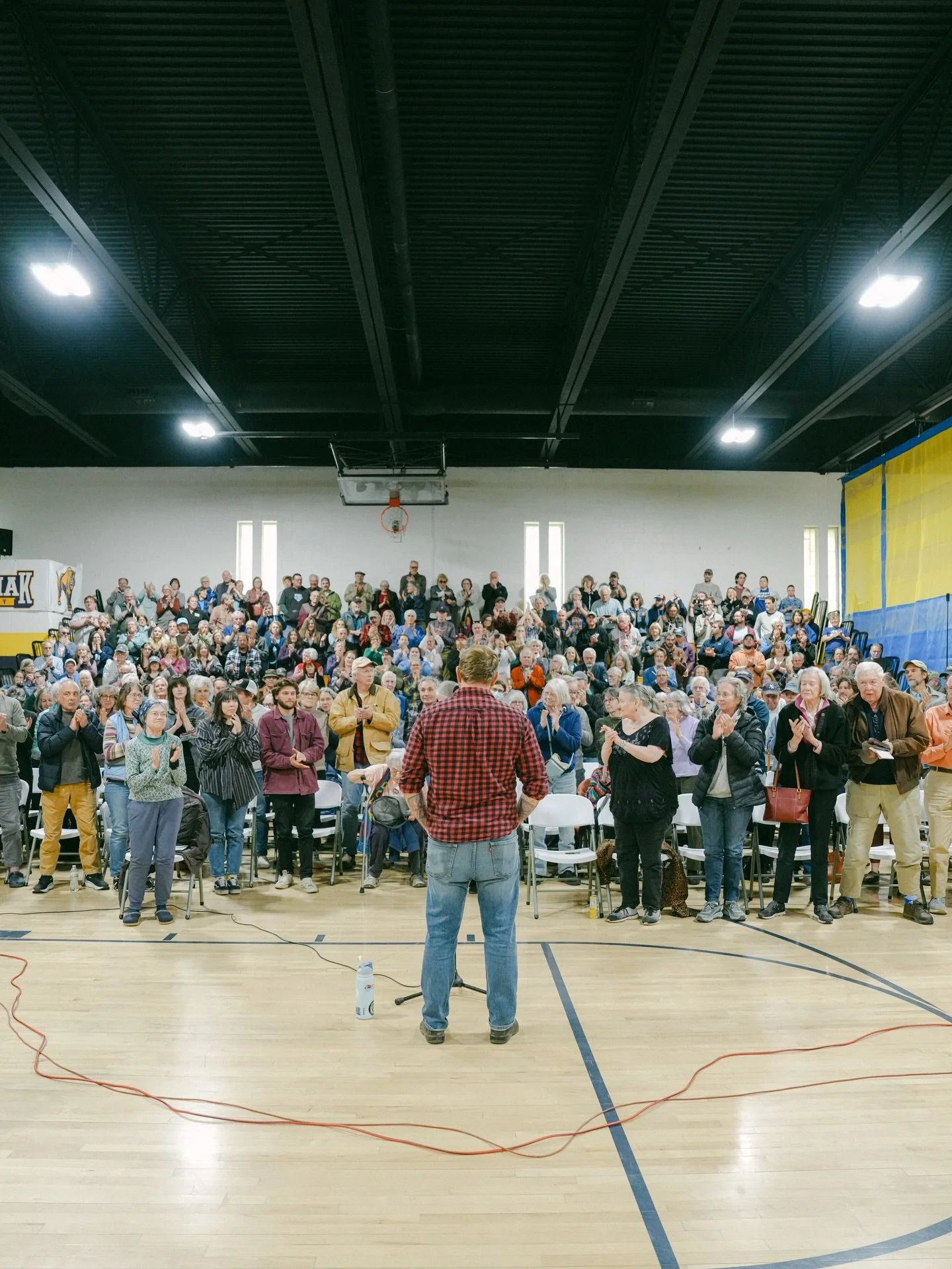 This is grassroots movement building at its finest. I&rsquo;ve been photographing Graham for six months now and all I have to say is *chef&rsquo;s kiss* 🤌. This man gets up every single day and goes out into Maine communities, not only to discuss hi