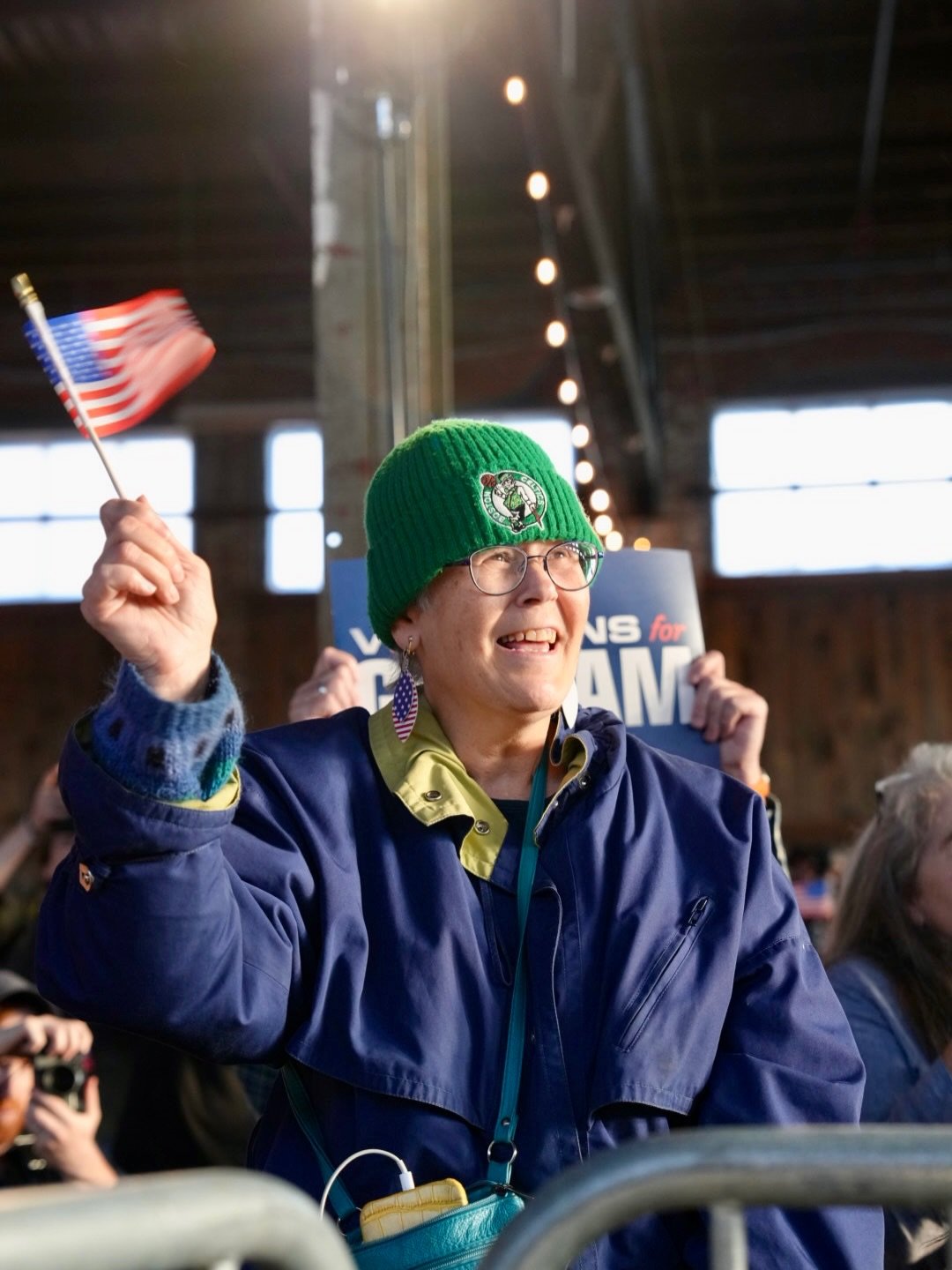 One of my favorite parts about supporting this campaign is connecting with all of YOU! You always show up and bring the most beautiful energy to @grahamformaine events. Keep it up, Maine, we&rsquo;re making history.