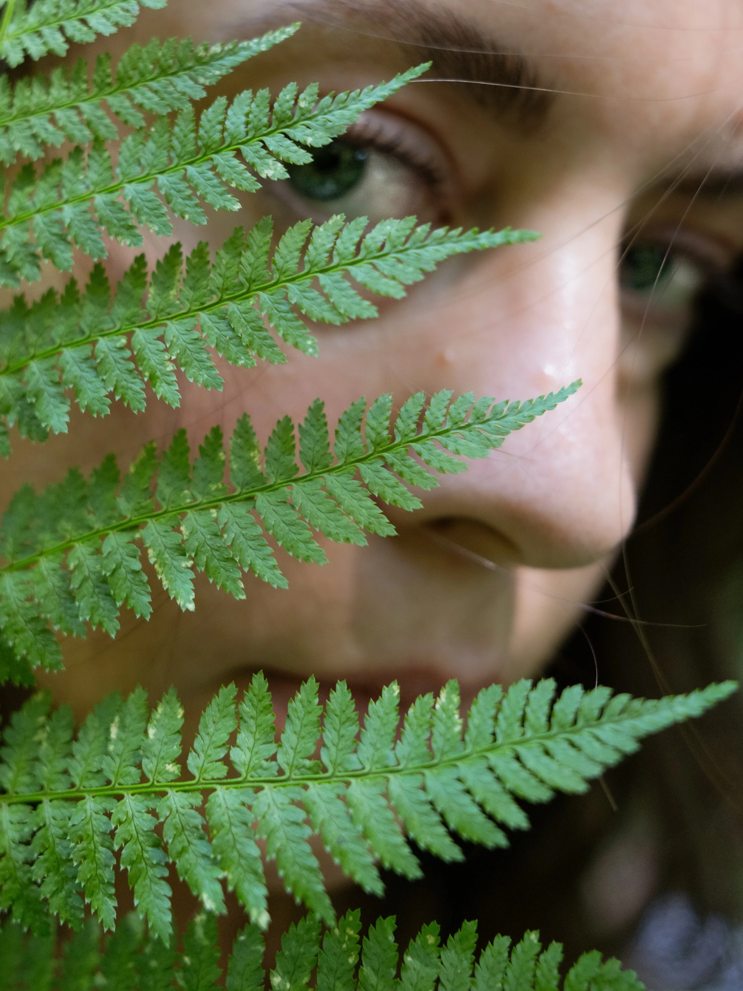 Self Portrait of the Month 13: Fern gully