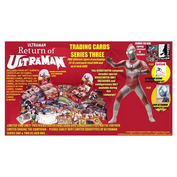 Ultraman Series 3 Collectible Trading Cards