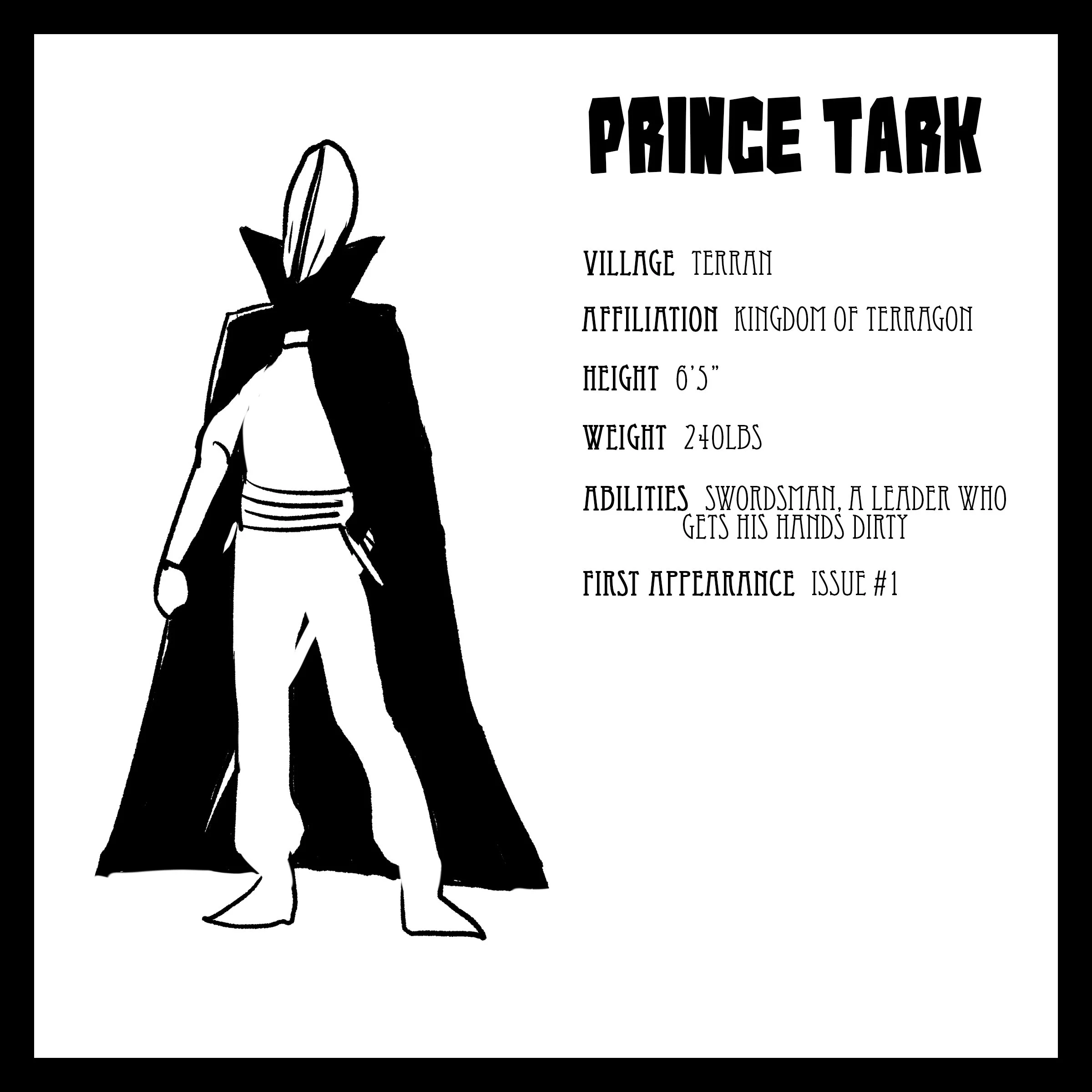 Agenda Indie Comic Book Character