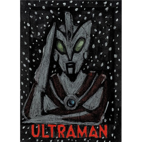 Ultraman Ace Sketch Card Series Four ACEO ATC 2024 Space