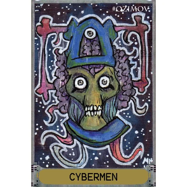 CyberNomad Mixed Media Sketch Card