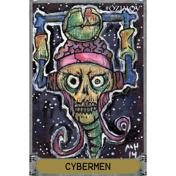 CyberMondan Mixed Media Sketch Card