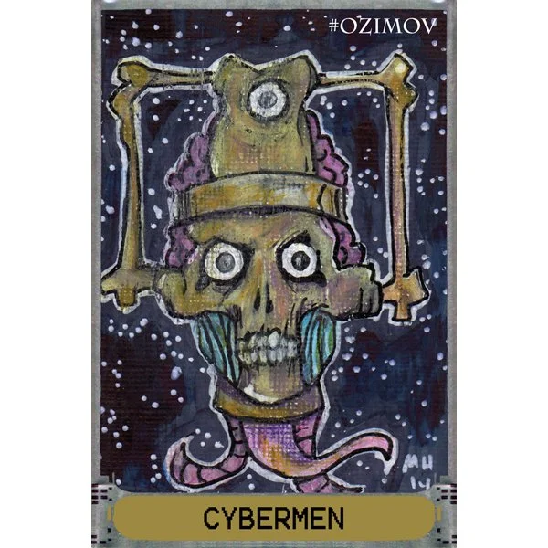 Cybusman Mixed Media Sketch Card