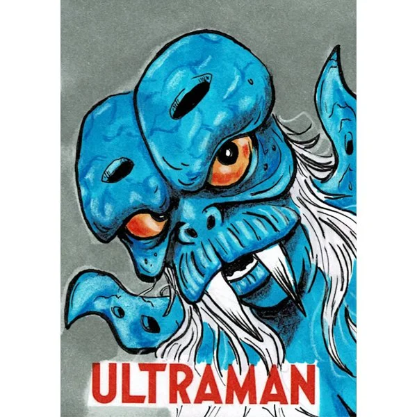 Ultraman Ace Sketch Card Series Four ACEO ATC 2024 Fubugirara