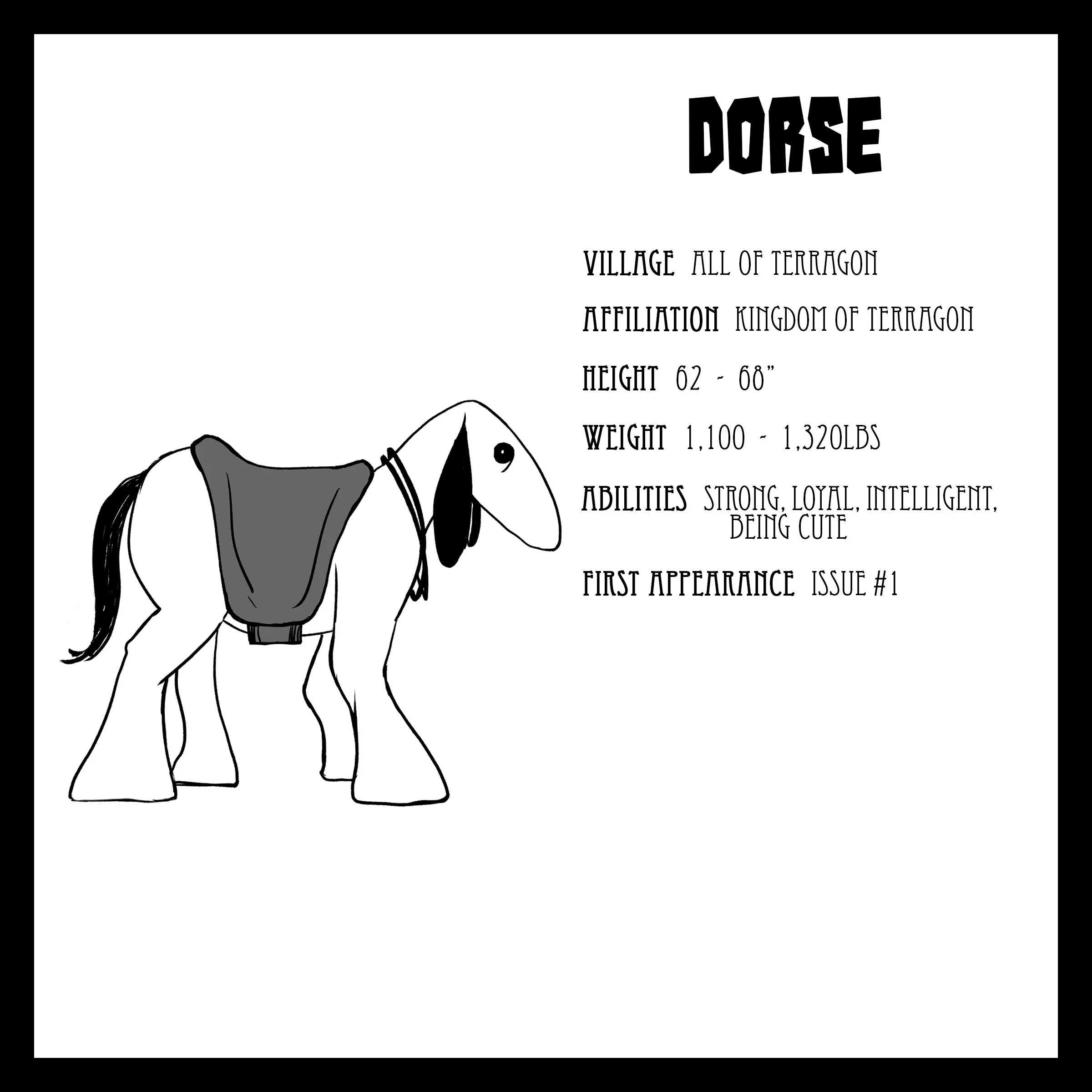 Agenda Indie Comic Book Character