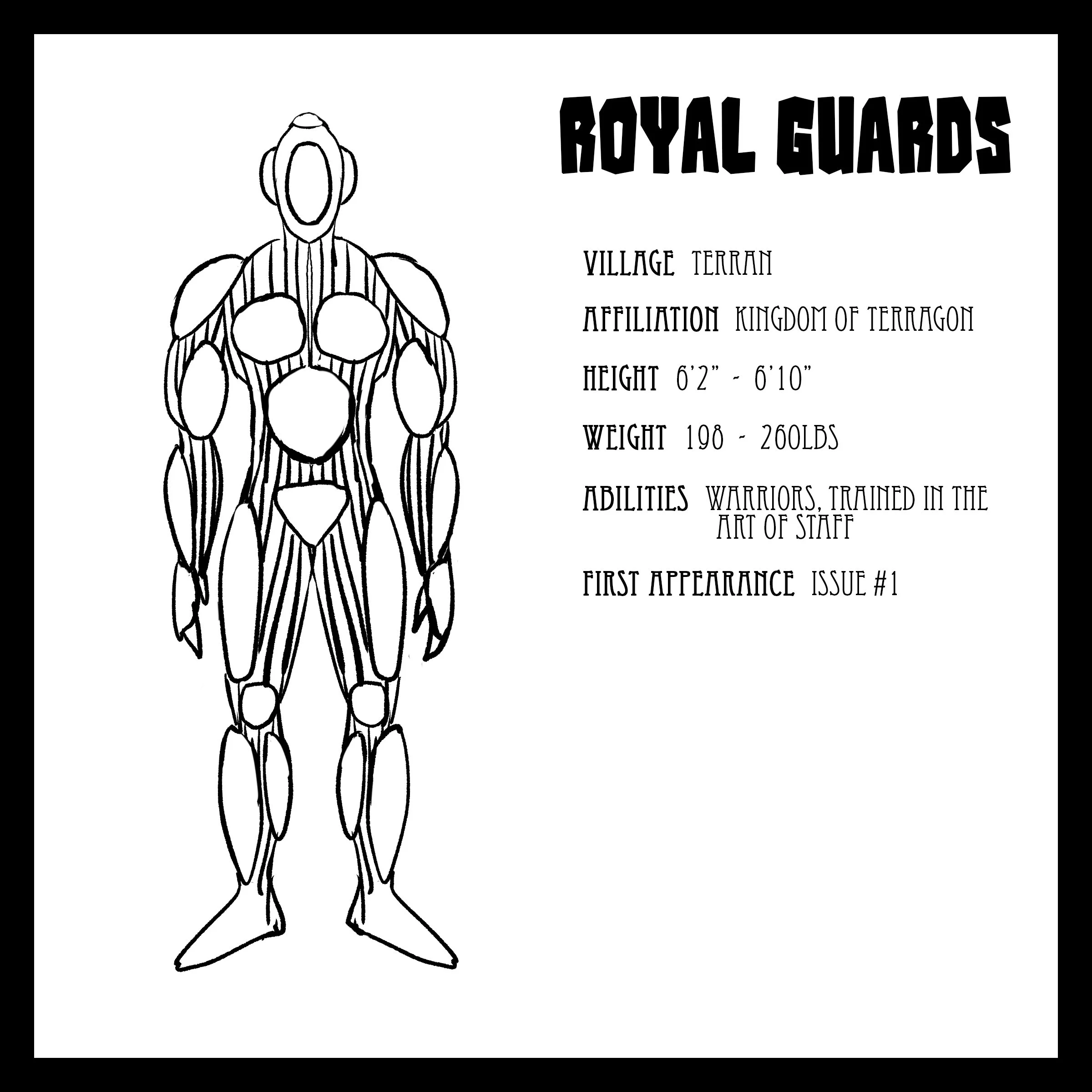 Agenda Indie Comic Book Character