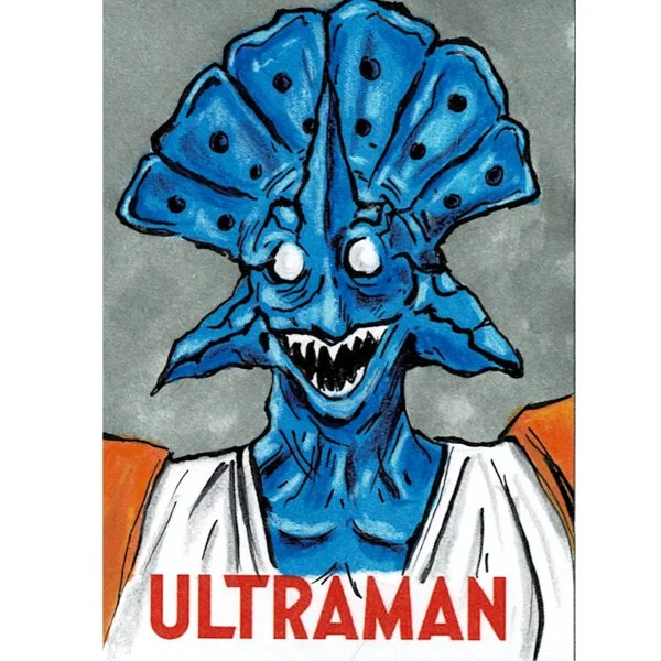 Ultraman Ace Sketch Card Series Four ACEO ATC 2024 Aprasar