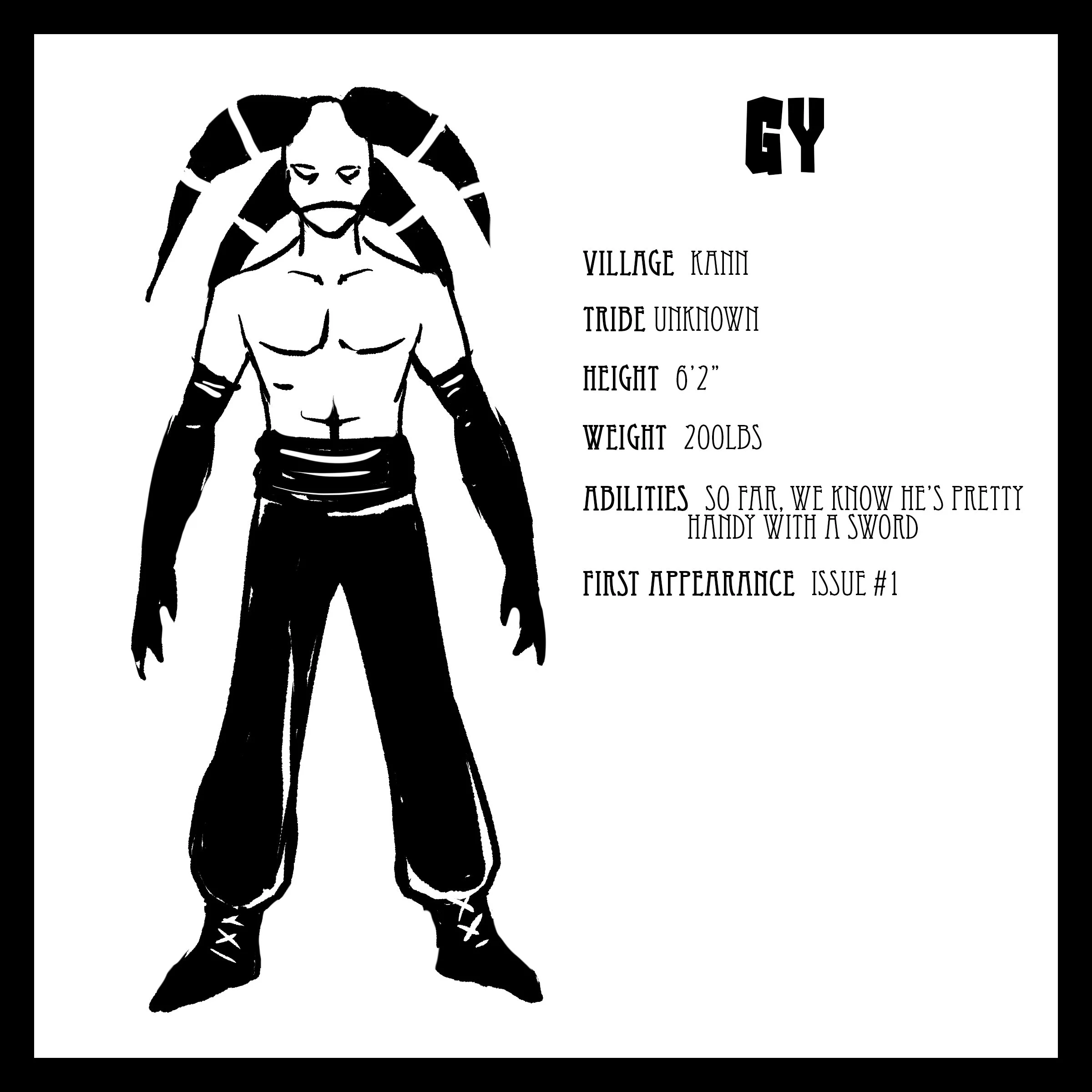 Agenda Indie Comic Book Character