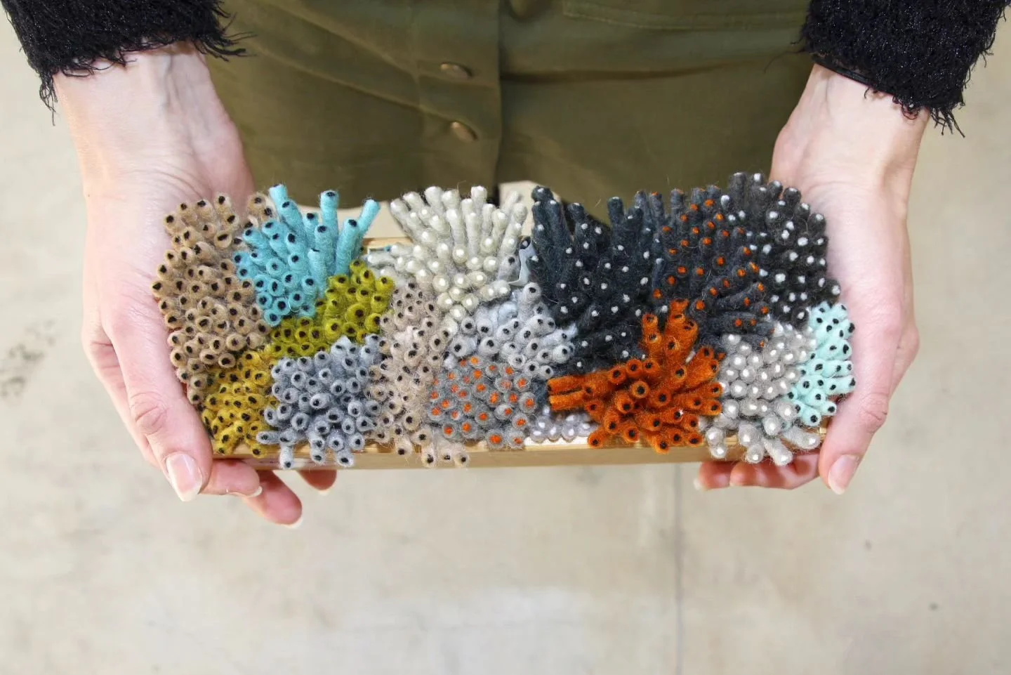 Here are some of our core yarn colors. Each one adds a unique touch to our rugs. Which color would you choose for your rug? Let us know in the comments.

#CoreYarns #RugDesign #TextileArt #Craftsmanship #HomeDecor #ChooseYourStyle #RugArtistry #Inter