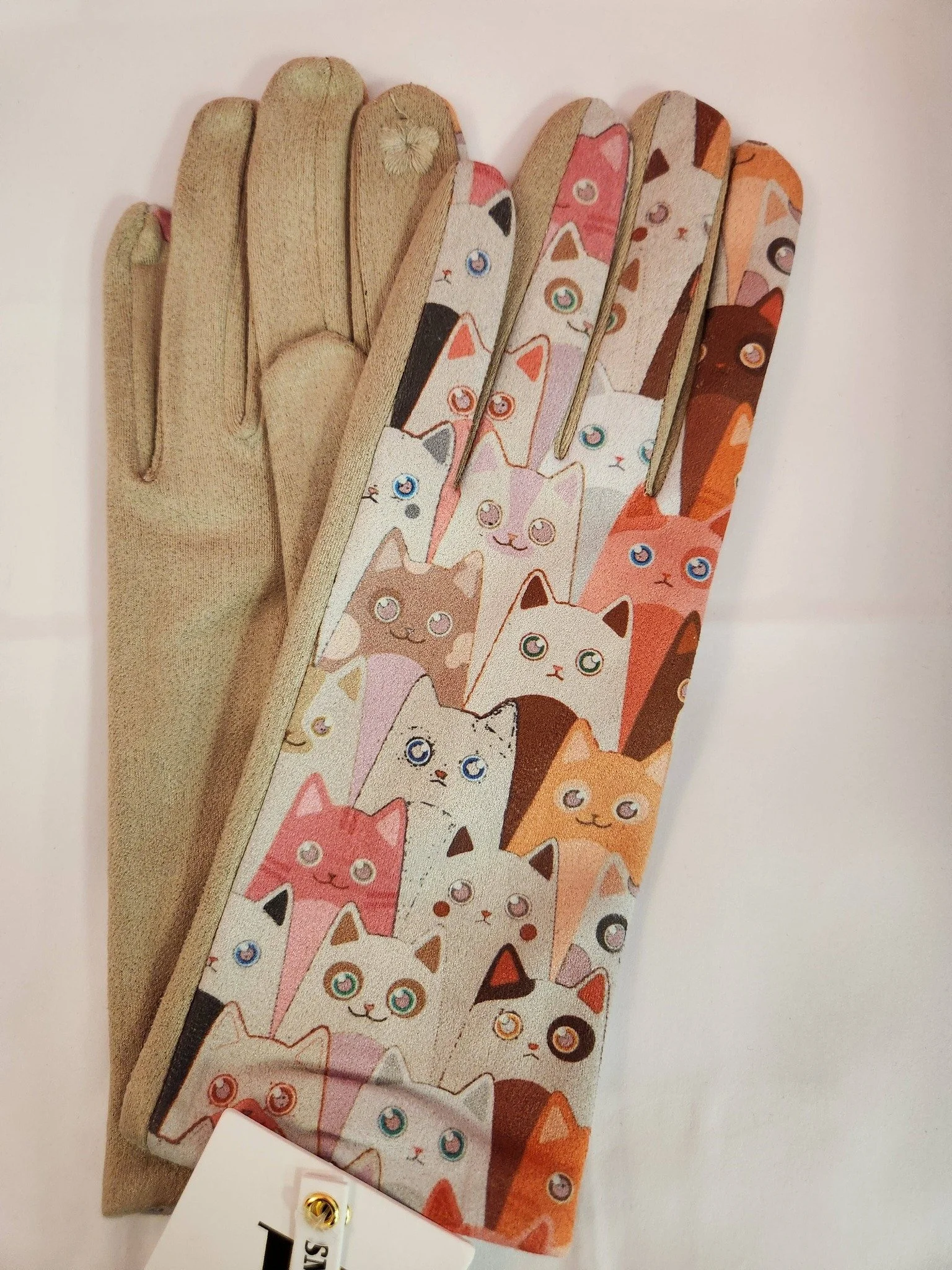 Smart touch soft gloves