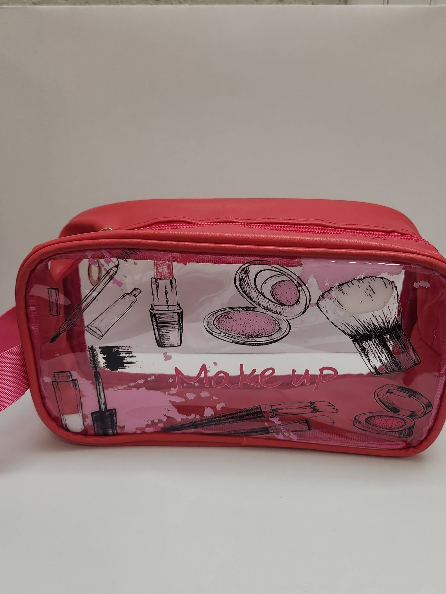Makeup bag vinyl hot pink.jpg