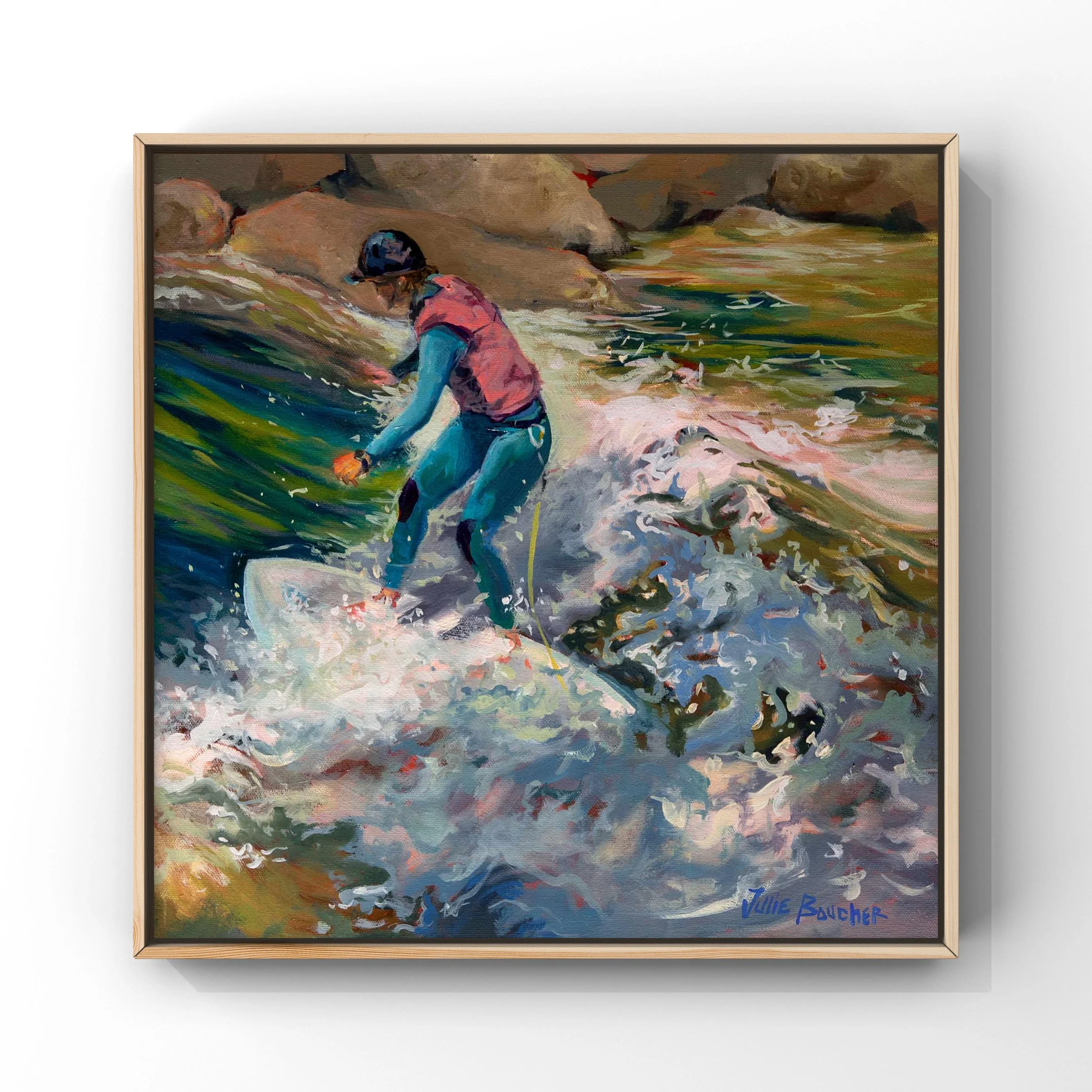 Ode to the Aussie 16"x16"