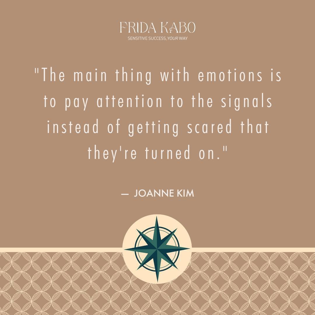 &quot;The main thing with emotions is to pay attention to the signals instead of getting scared that they're turned on.&quot; - Joanne Kim

Discover how to deal with emotions in our latest podcast episode featuring Joanne Kim.

Catch it on your prefe