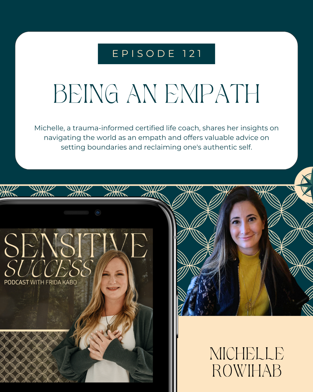 121. Being an empath with Michelle Rowihab