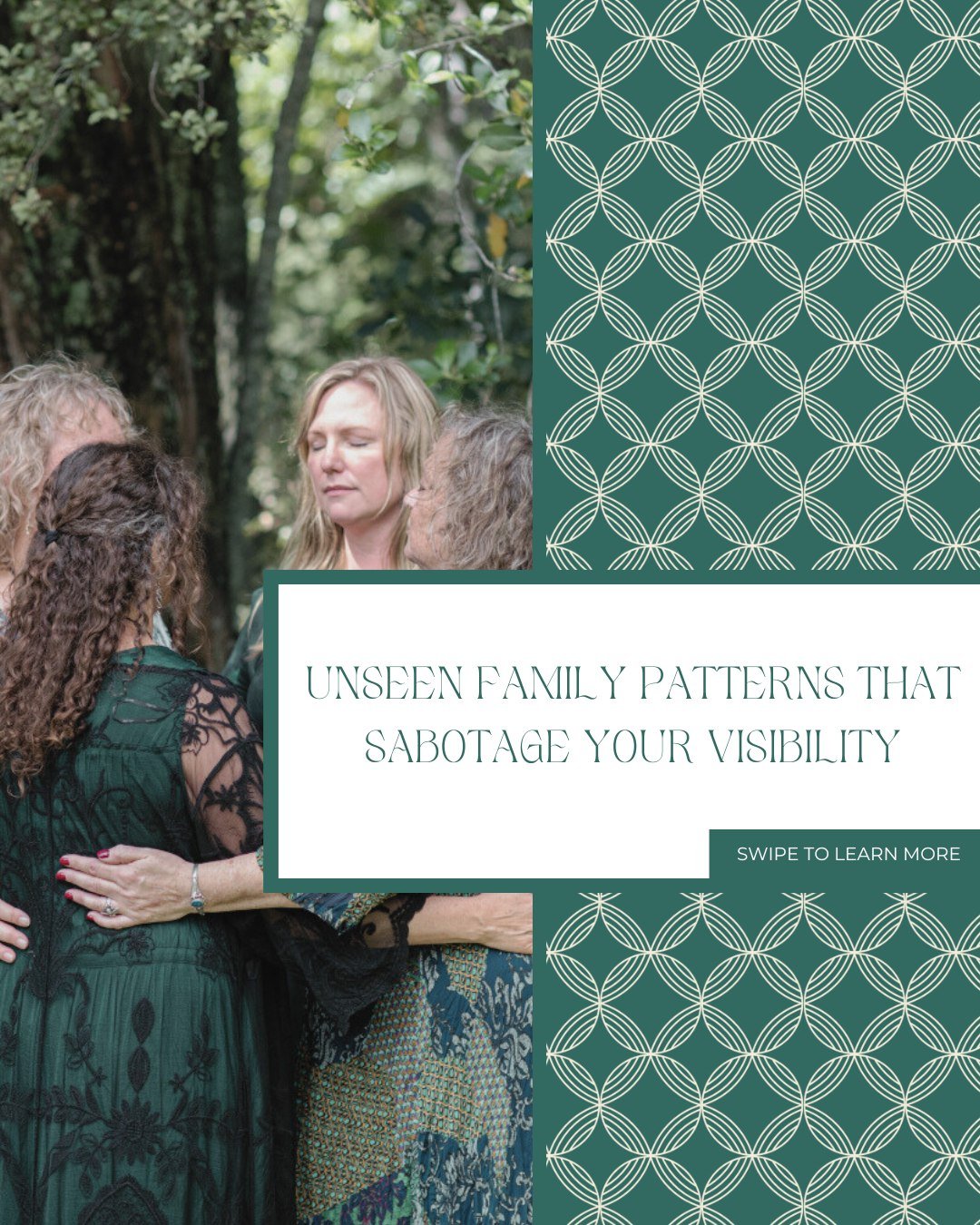 You&rsquo;re doing all the &ldquo;right&rdquo; things &mdash; showing up online, writing posts, making offers.

But something inside still pulls back.

This might not be mindset.

It might be a loyalty.

To a parent who stayed invisible.

To a family
