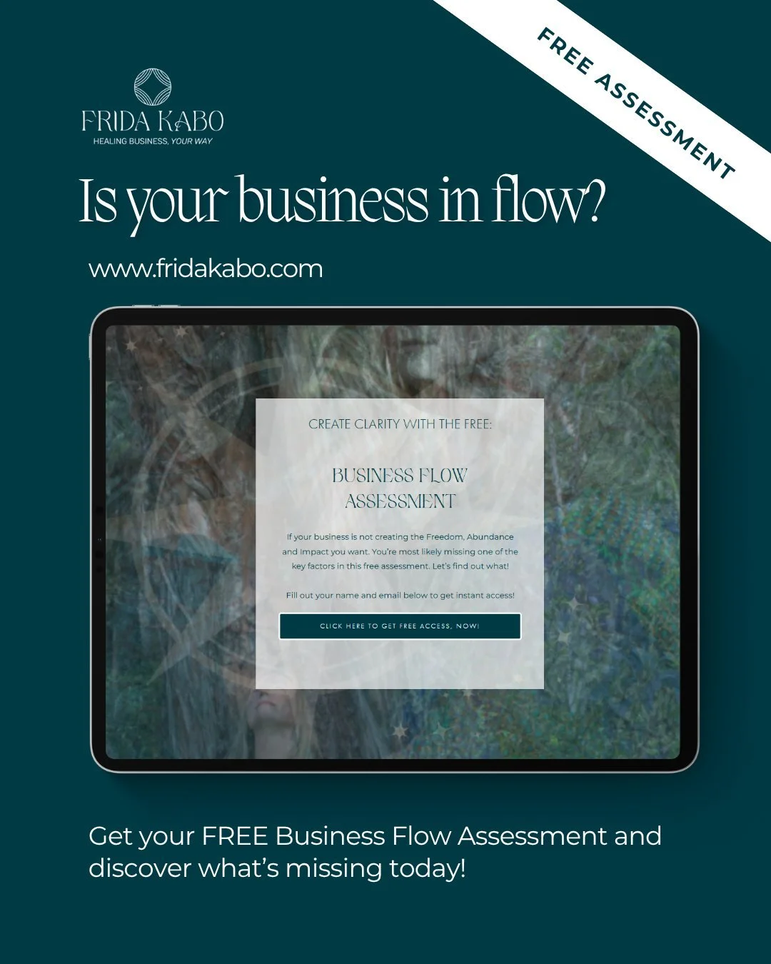 Create Clarity with the Free Business Flow Assessment

If your business isn&rsquo;t creating the freedom, abundance, and impact you truly desire, there&rsquo;s nothing wrong with you.

You might simply be missing one of the key factors revealed insid
