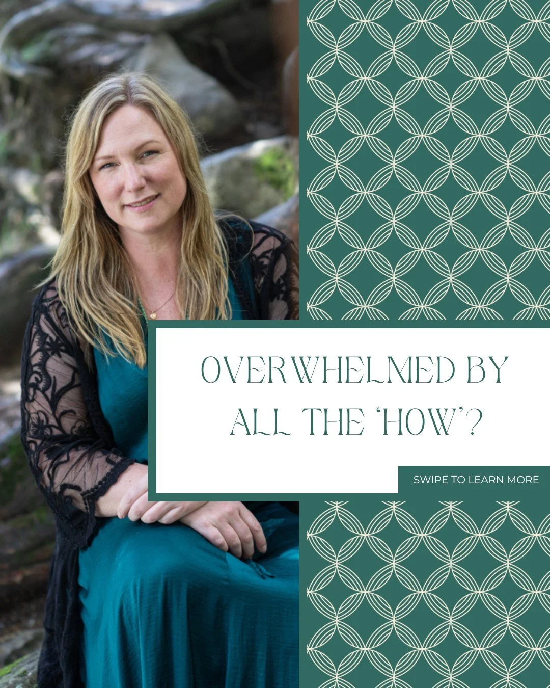 If you&rsquo;ve been feeling overwhelmed by all the hows, how to set up your website, how to book clients, how to make it all flow&hellip; take a breath. 

You don&rsquo;t need to do it all at once. You don&rsquo;t need to have it all figured out.

W