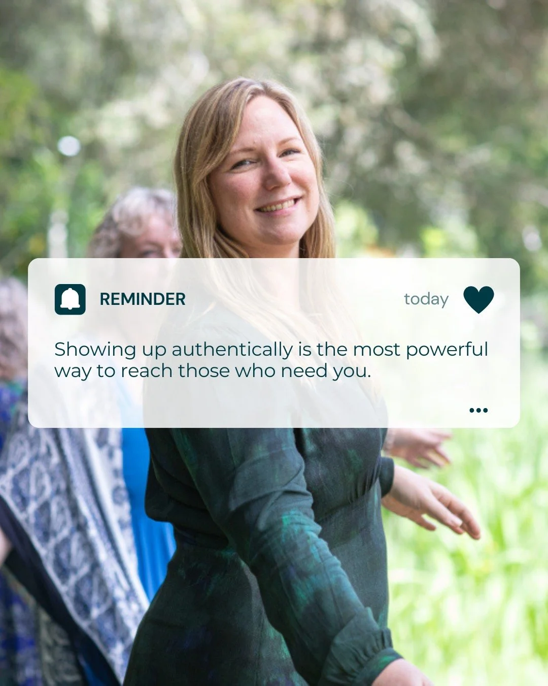 You don&rsquo;t need fancy strategies or endless content. 

Your presence, your voice, and your energy are enough. 

When you show up as yourself honestly, clearly, and with heart you naturally attract the people who resonate with your work. 

The on