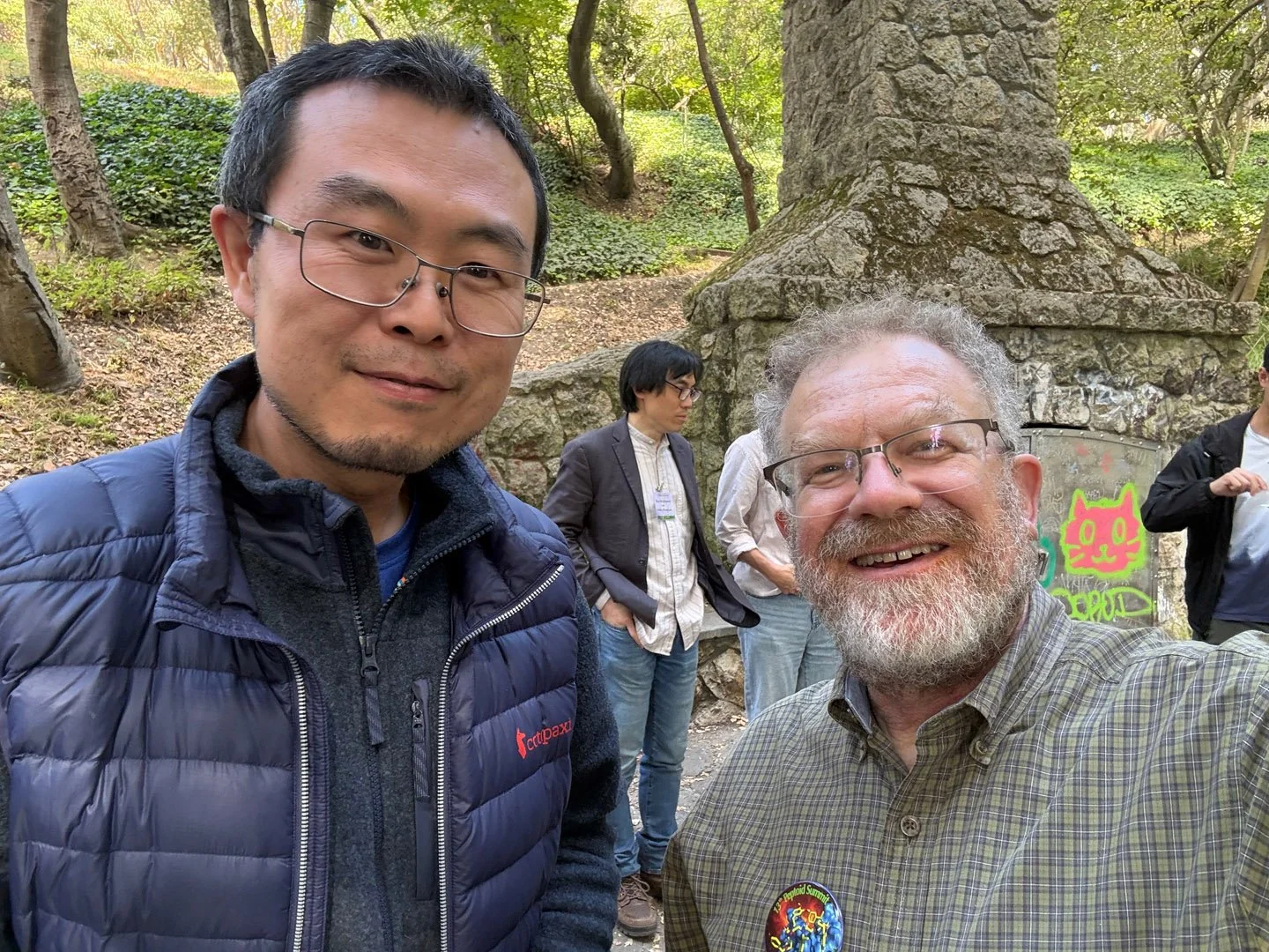 Xi Jiang with Ron