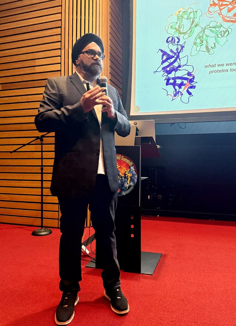 Paramjit (Bobby) Arora, New York University delivering his Keynote Address