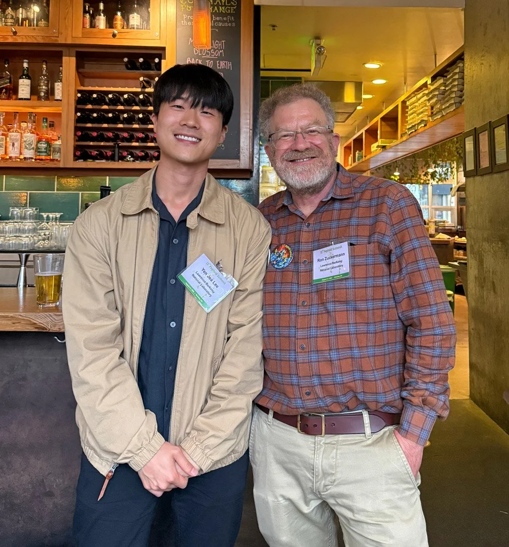 Yen Jea Lee, Lawrence Berkeley National Lab with Ron