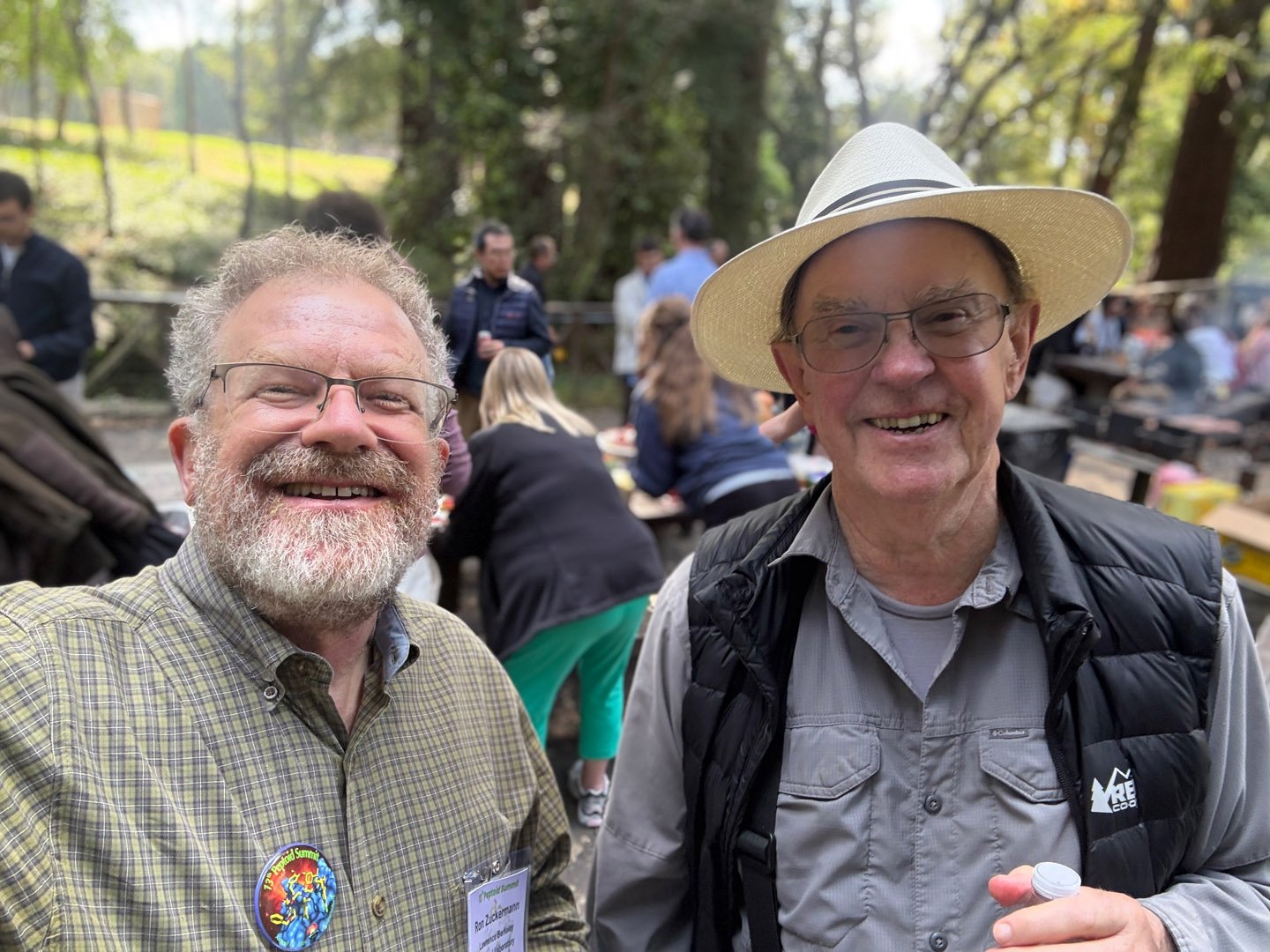 Ron with Steve Kent