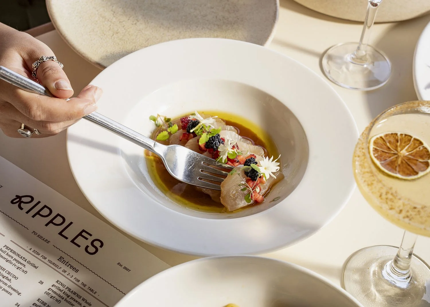 Menu — Ripples Chowder Bay