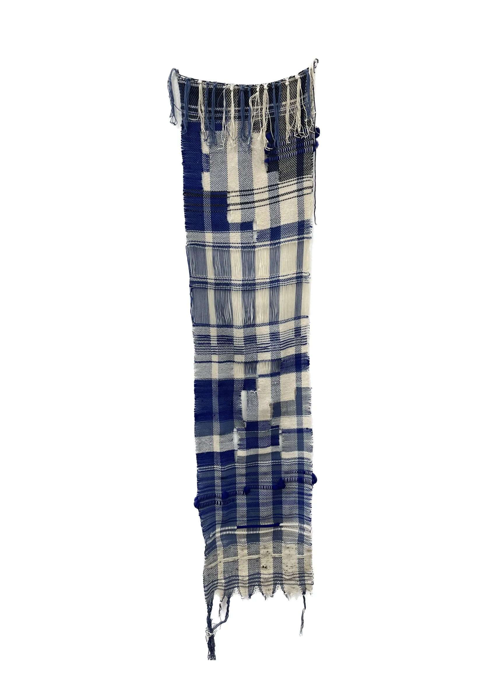 Blue no. 4, 
Wool, Cotton and acrylic, 
2.6m x 1.5 m 
